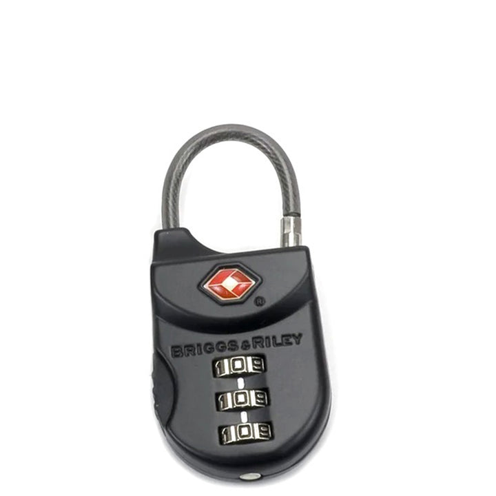 Black Metal Briggs and Riley luggage lock