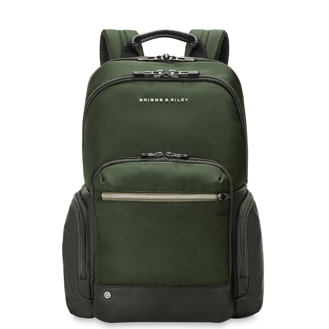 Briggs and Riley Med Forest Green Cargo backpack