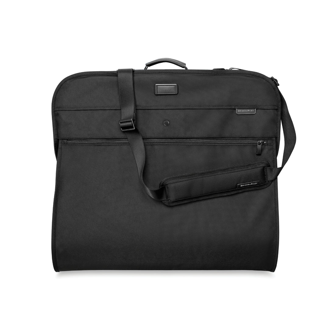 Briggs & Riley Baseline Classic Garment Bag showing padded shoulder strap