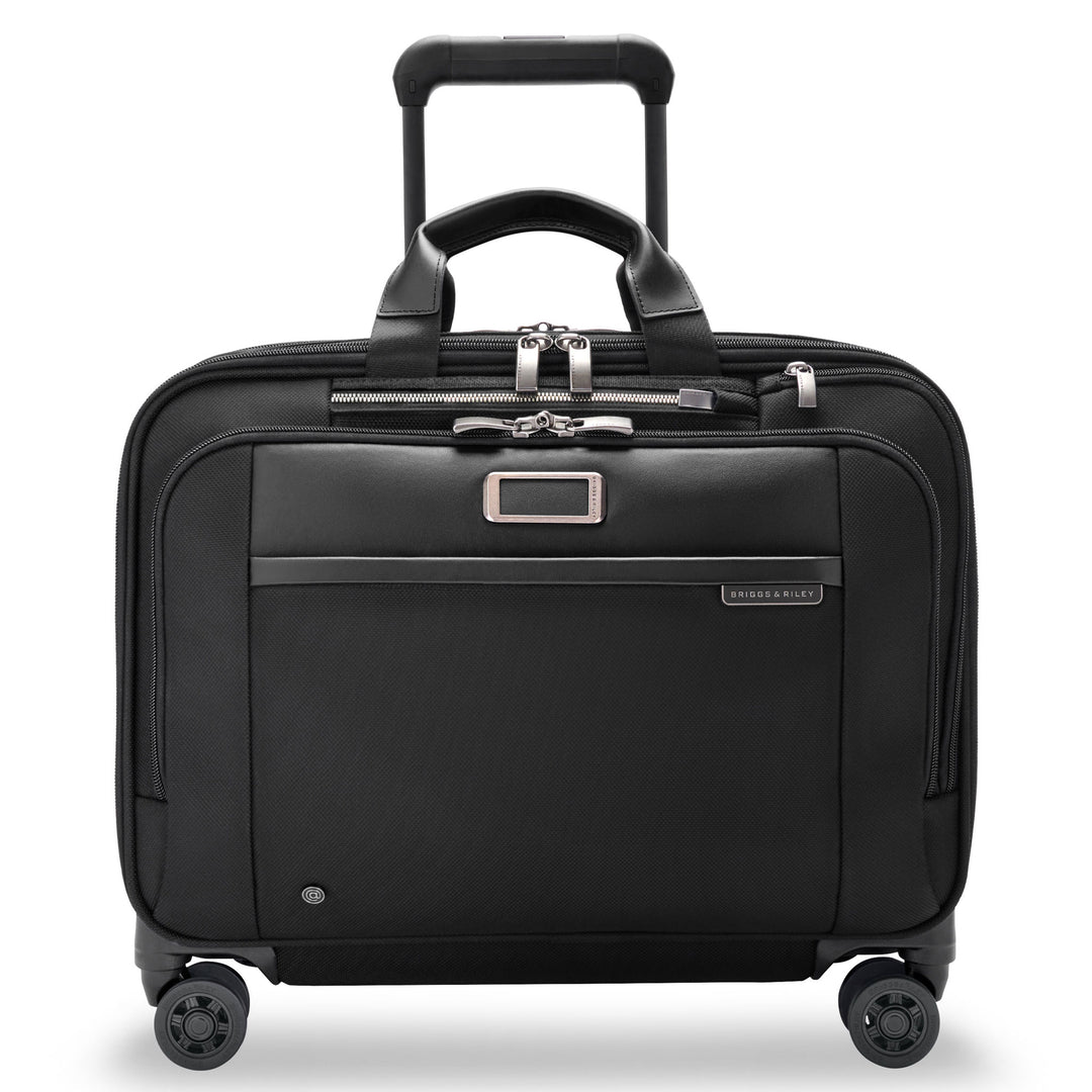 Briggs & Riley large wheeled briefcase in black