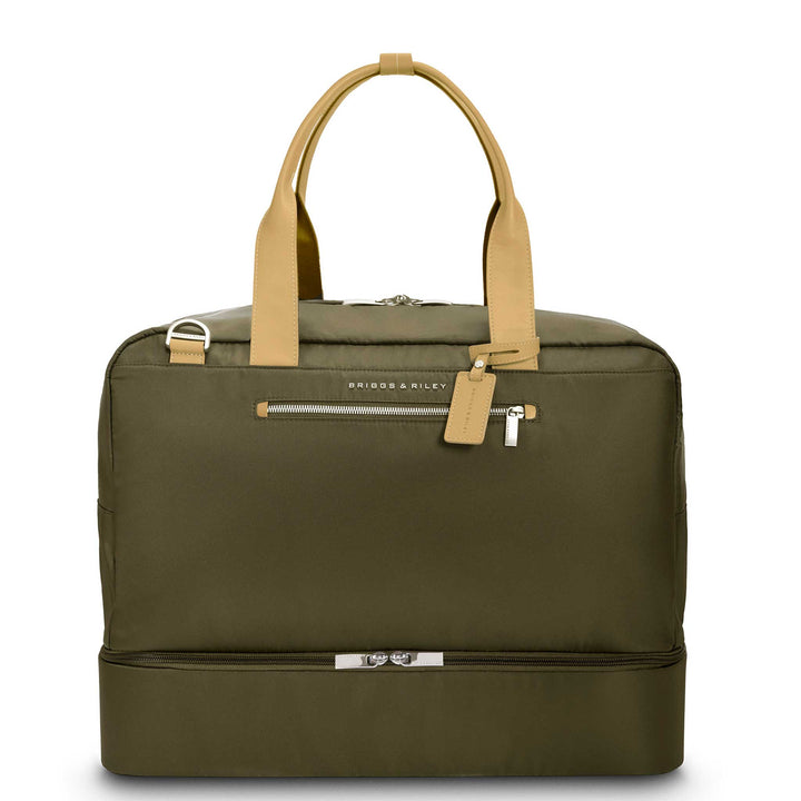 Olive green Briggs & Riley Rhapsody Expandable Tote