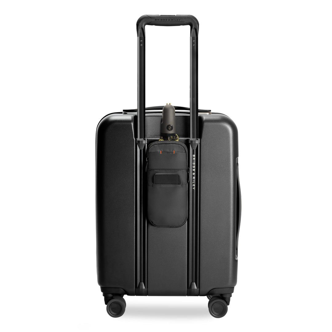 Briggs & Riley Sympatico Global 21" Carry-On Expandable Spinner Back has telescoping handle