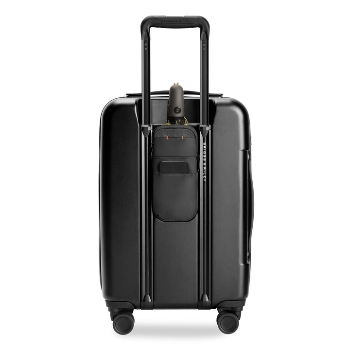 Briggs & Riley Sympatico Essential 22" Carry-On Expandable Spinner Back has telescoping outsider handle