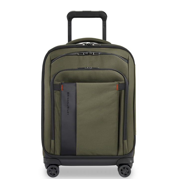 Hunter Green Briggs & Riley ZDX International 21" Carry-On Expandable Spinner