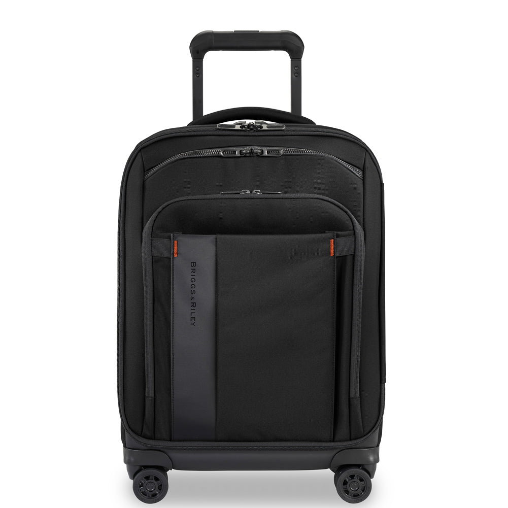 Black Briggs & Riley ZDX International 21" Carry-On Expandable Spinner