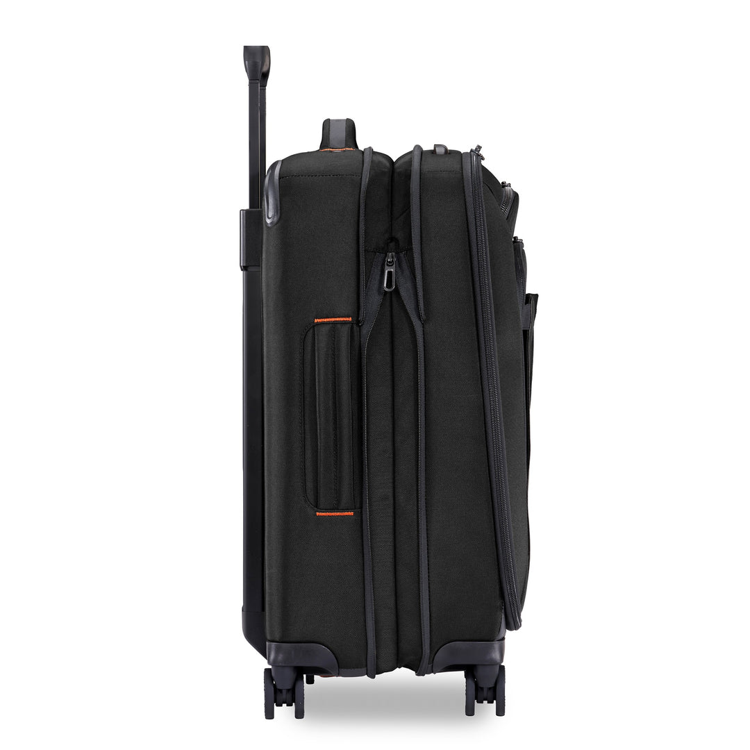 Briggs & Riley ZDX Domestic 22" Carry-On Expandable Spinner has 2.5 inches of expansion optional