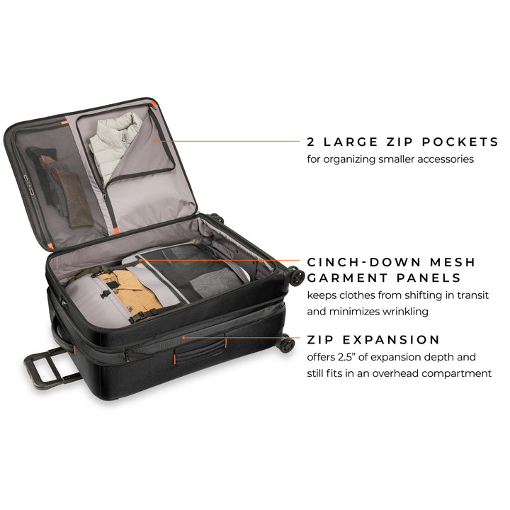 Briggs & Riley ZDX Large Expandable Spinner