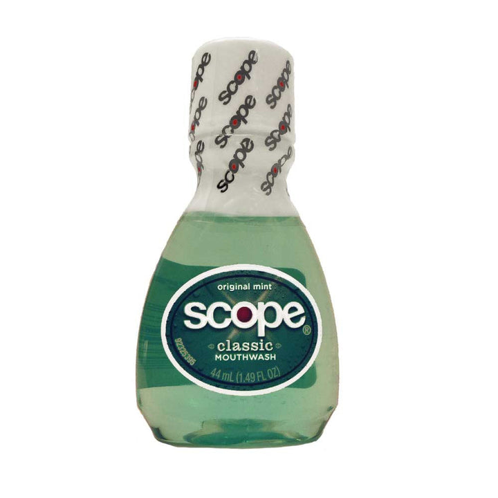 Travel Size Scope Classic Mouthwash 3 Pack Set