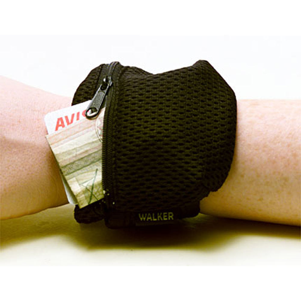 Walker Arm Wrist Pouch hold credit card and cash