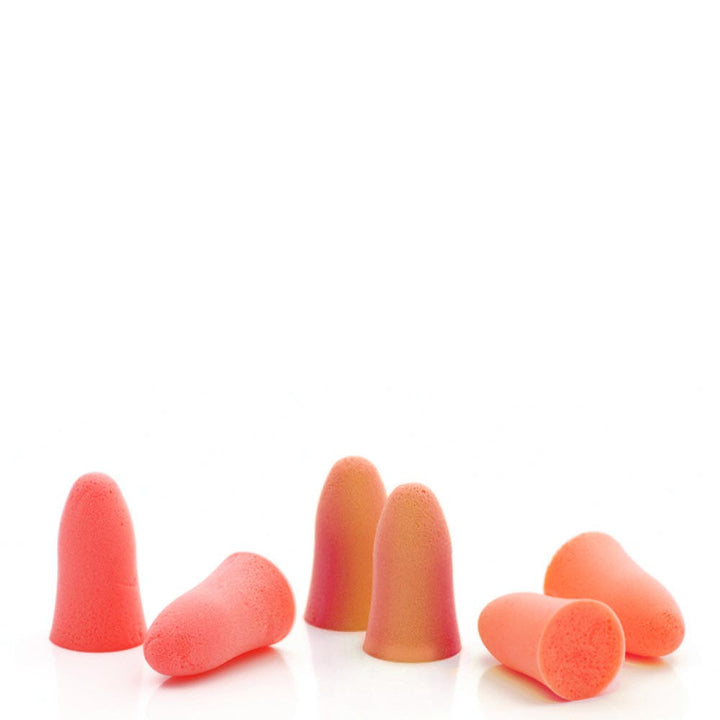 Orange Colored Ear Plugs for Ear Protection