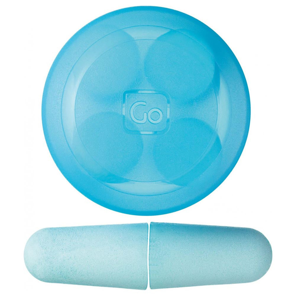 Design Go Soft Blue Travel Ear Plugs