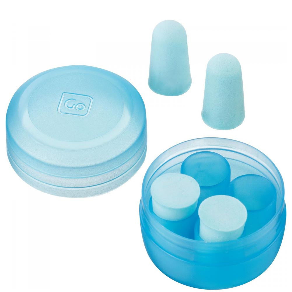 Soft Ear Plugs in Blue Carry Case