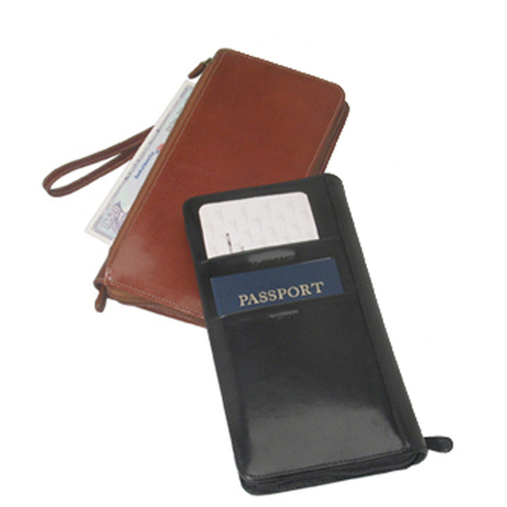 Family Passport Case Available in Black and Brown Colors