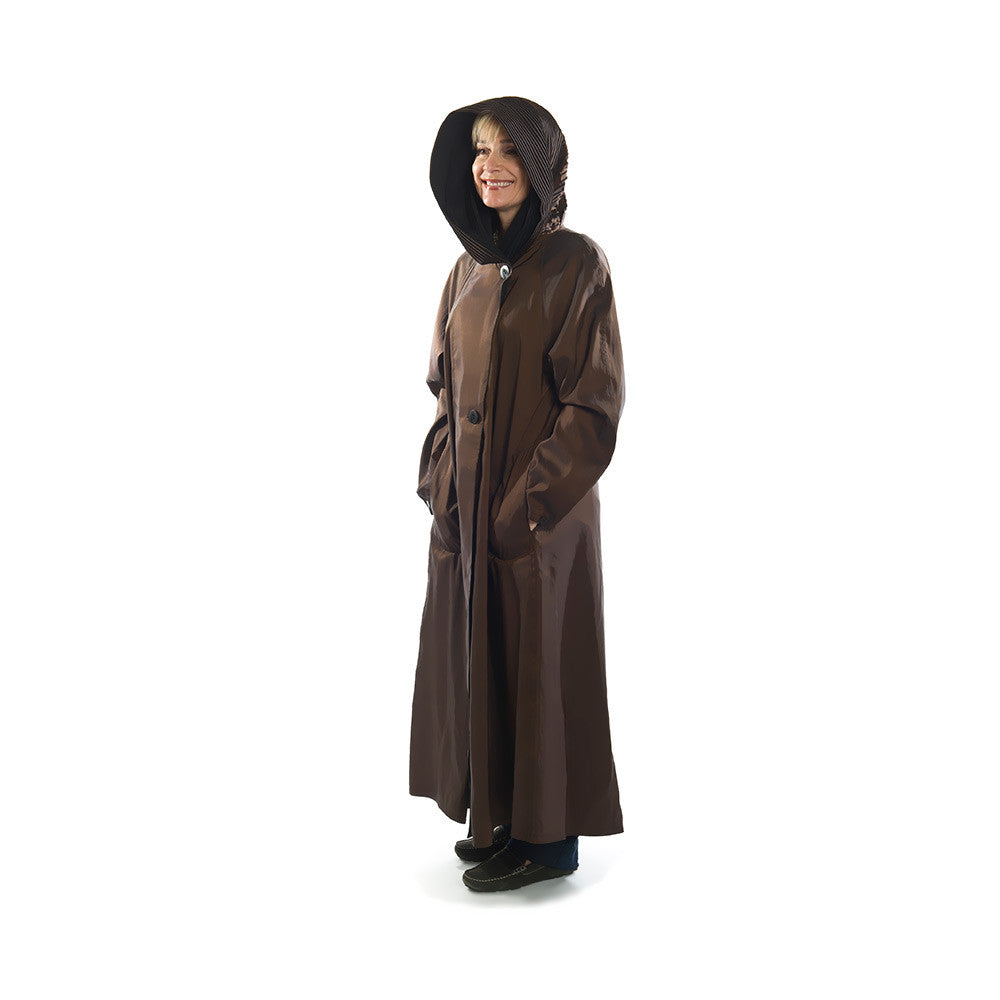 Mycra Pac Raincoat Long Donatella Bronze