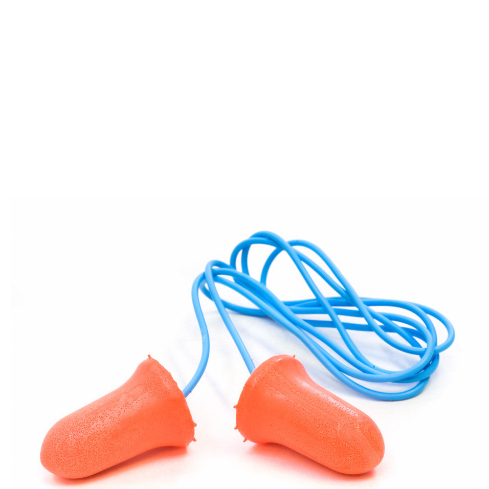 Orange Ear Plugs with Cord