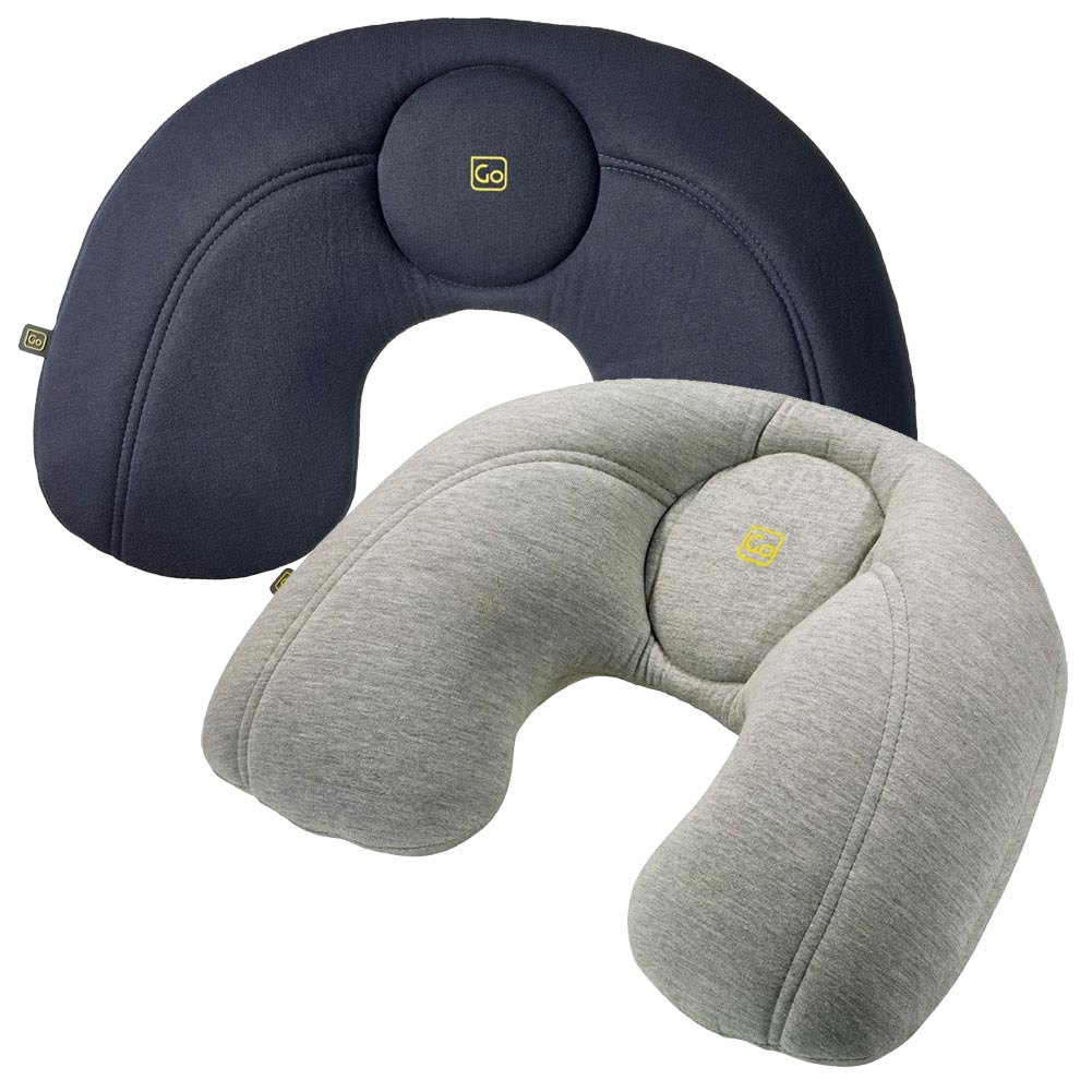 Supreme Snoozer Neck Pillow Grey and Blue