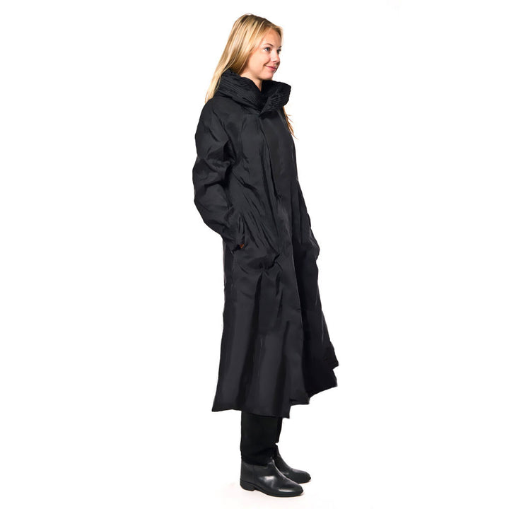 Tea Length Mycra Pac Outwear Rain Gear Reversed to Black