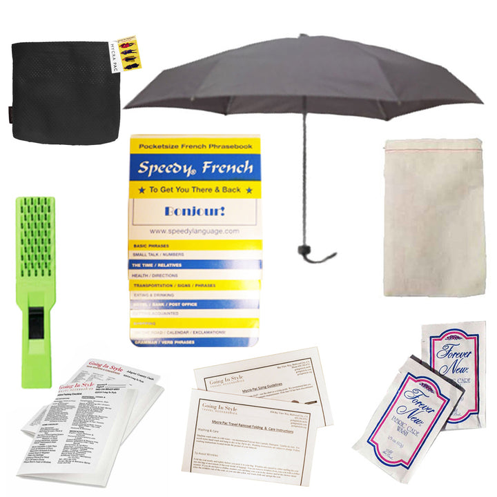 Mycra Pac comes with free umbrella